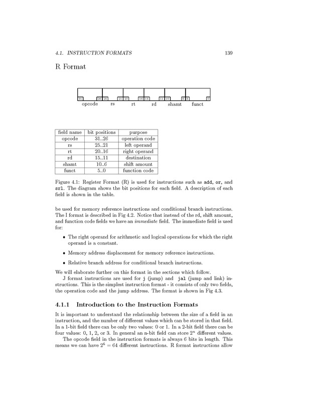 Computer Organization with MIPS - Page 139